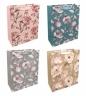 Torba prezentowa 26x32 cm - pastelowe kwiaty