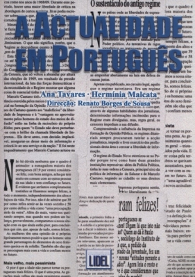 Actualidade em Portugues - Tavares Ana, Malcata Herminia