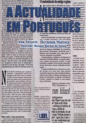 Actualidade em Portugues - Tavares Ana