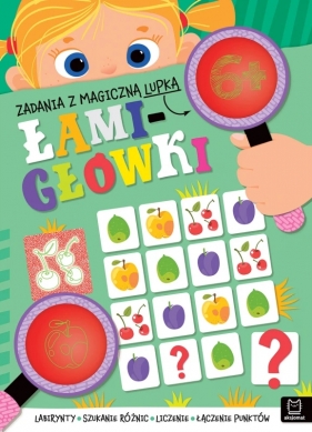 Zadania z magiczną lupką. Łamigłówki 6+ - Agnieszka Bator
