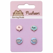 Pusheen Kolczyki podwójne