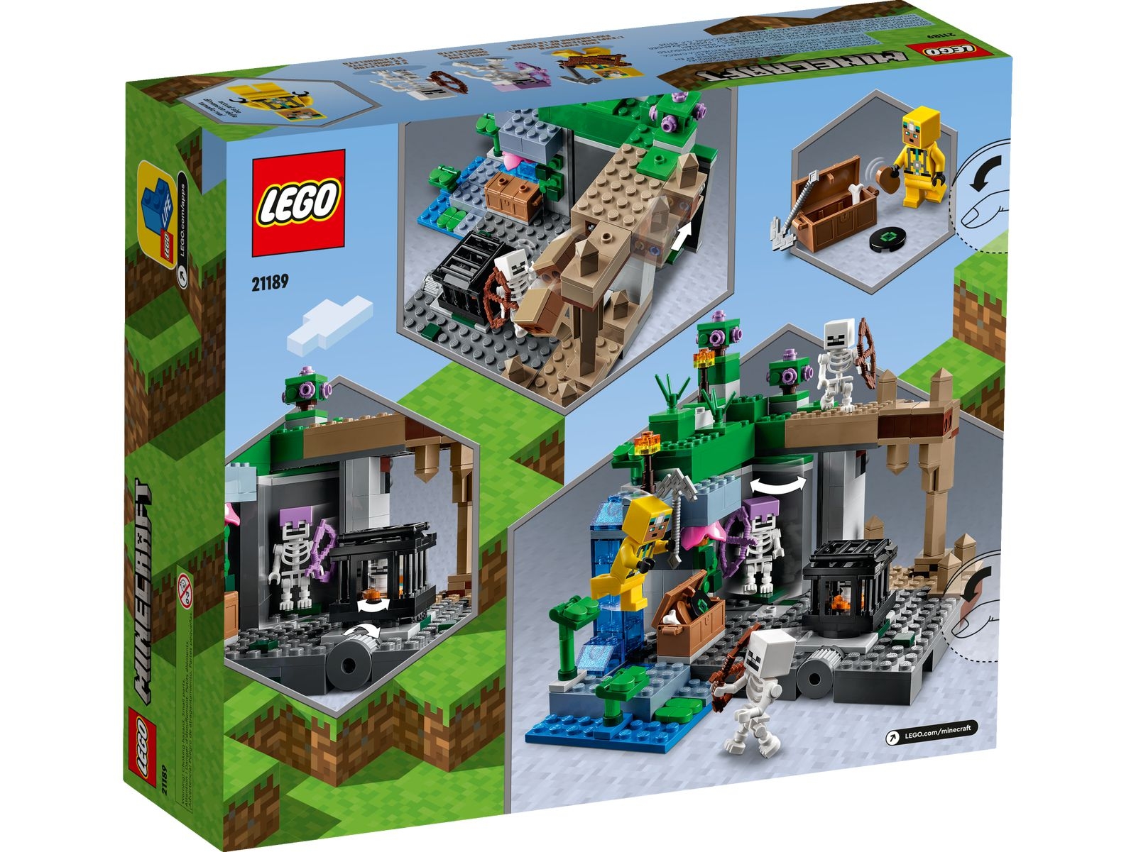LEGO Minecraft - Loch szkieletów (21189)