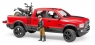 Auto Dodge RAM 2500 Power Wagon z motocyklem