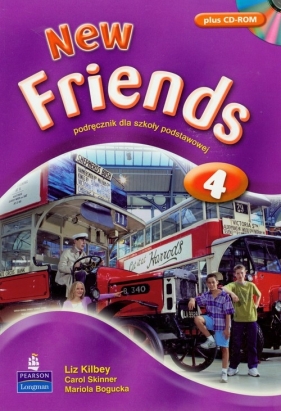New Friends 4. Podręcznik z płytą CD (Uszkodzona okładka) - Carol Skinner, Liz Kilbey