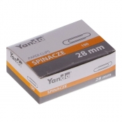 Spinacze okrągłe Yanda 28mm, 100 szt. (110-1649)