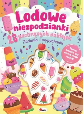 28 pachnących naklejek Lodowe niespodzianki - Natalia Kawałko-Dzikowska