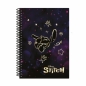 Kołobrulion B5 Disney Gold Stitch plastikowa spirala 100 kartek