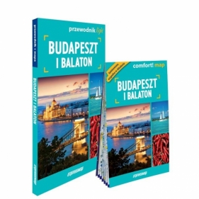 Budapeszt i Balaton light: przewodnik + mapa - Monika Chojnacka
