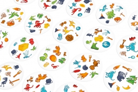 Dobble - Dinozaury (DOBDIN07PL) - Denis Blanchot, Guillaume Gille-Naves, Igor Polouchine