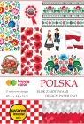  Blok Happy Color A4/16ark, z motywami - Polska