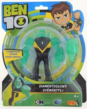 Ben 10 Figurka podstawowa 13 cm Diamentogłowy (PBT76100C)