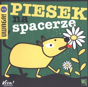 Piesek na spacerze