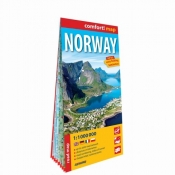 Norwegia. Laminowana mapa samochodowa 1:1 000 000