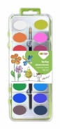 Farby akwarelowe Premium 12kolorów HAPPY COLOR