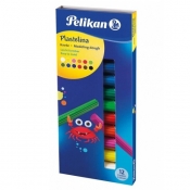 Plastelina Pelikan, 12 kolorów (602327)