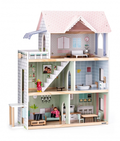 <img src='https://webimage.pl/pics/329/3/d8591864913329.jpg' style='height:440px' /> Domek dla lalek „Molly” 91332