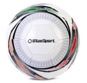 Piłka nożna Max Sport biało-czarna