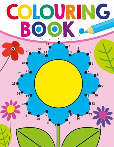 Colouring Book Kwiatek