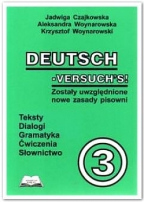 Deutsch Versuch's 3 - Czajkowska Jadwiga i in.