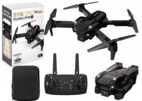 Dron z kamerą SY16 czarny + pokrowiec