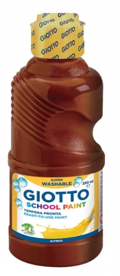 Farba Giotto School Paint 250 ml brązowa