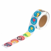 Naklejki motywacyjne 2,5cm - symbole 500szt