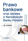 Prawo bankowe oraz ustawa o Narodowym Banku Polskim