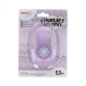 Dziurkacz ozdobny - Kwiatek 2,5cm MIX