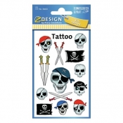 Tatuaże dla dzieci Z Design - Czaszki (56632)