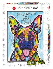 Heye, Puzzle 1000: Jolly Pets - Pies (29732)