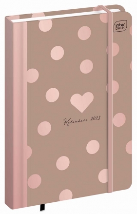 Kalendarz książkowy 2023 Metallic Dots (B6 192)