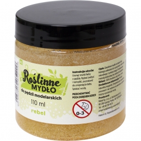 Rebel: Mydło do pędzli modelarskich, 110 ml (roślinne)