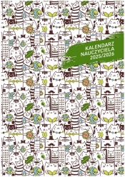 Kalendarz nauczyciela 25/26 B5T PCV bezbarwny KOTY