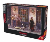 Puzzle 2000: Nowy Orlean, Muzycy na ulicy (3932)