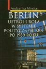 Berlin Ustrój i rola w systemie politycznym RFN po 1989 r. Mirska Andżelika