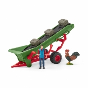 Farmer z taśmociągiem na siano - 42377