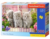 Puzzle Three Grey Kittens 300