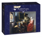 Bluebird Puzzle 1000: Jan Vermeer, Kieliszek wina (60133)