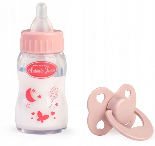 Butelka i smoczek ze znikającym mlekiem