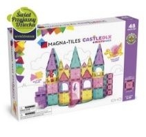 <img src='https://webimage.pl/pics/330/6/d850025176330.jpg' style='height:440px' /> MAGNA-TILES Klocki Magnetyczne Zamek DLX 48 el