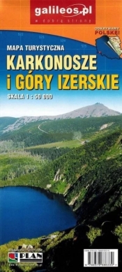 Karkonosze i Góry Izerskie 1:50 000 - Opracowanie zbiorowe