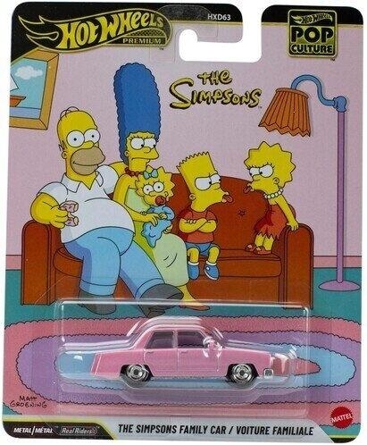 Hot Wheels Samochodzik Popkultura Simpsons Car