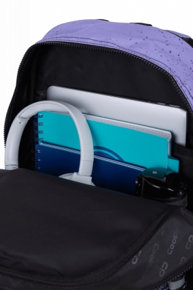 Coolpack, Plecak młodzieżowy Alfa - Purple Dot (F155976)