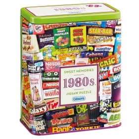 Gibsons, Puzzle 500: Słodkie wspomnienia - lata 80-te (G38330)