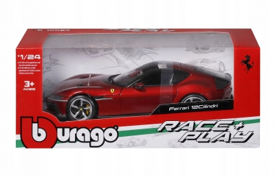 Bburago 1:24 FERRARI R & P FERRARI 12 CILINDRI Red 18-26033