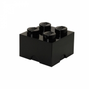 Lego, pojemnik klocek Brick 4 - Czarny (40031733)