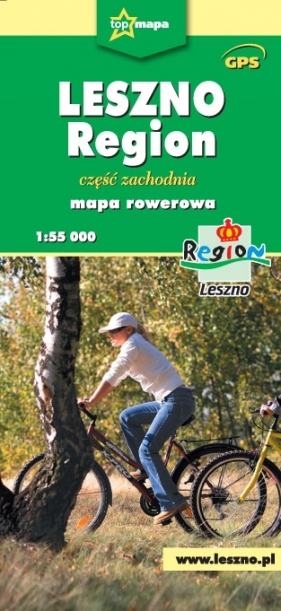 Leszno Region mapa rowerowa cz. zachodnia - Praca zbiorowa