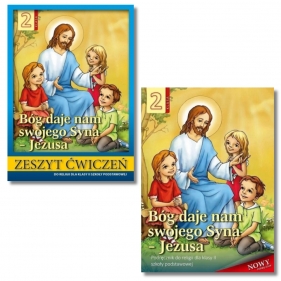 Pakiet: Podręcznik + zeszyt ćwiczeń. Bóg daje nam swojego Syna - Jezusa. Szkoła podstawowa. Klasa 2. Religia. - Stanisław Łabendowicz