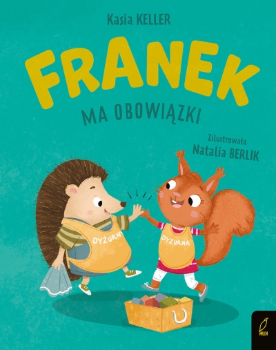<img src='https://webimage.pl/pics/331/1/d9788384251089.jpg' style='height:440px' /> Franek ma obowiązki. Jeżyk Franek