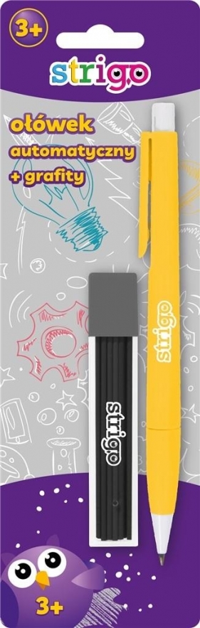 Ołówek automatyczny + wkłady STRIGO